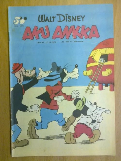 Aku Ankka 1973 nro 42 - Disney Walt, Barks Carl | Antikvaarinen Kirjakauppa Tessi | Osta Antikvaarista - Kirjakauppa verkossa