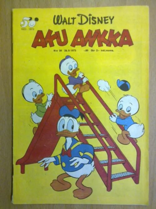 Aku Ankka 1973 nro 39 - Disney Walt, Barks Carl | Antikvaarinen Kirjakauppa Tessi | Osta Antikvaarista - Kirjakauppa verkossa