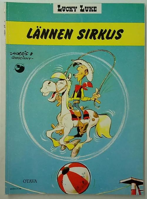 Lucky Luke - Lännen sirkus | Antikvaarinen Kirjakauppa Tessi | Osta Antikvaarista - Kirjakauppa verkossa