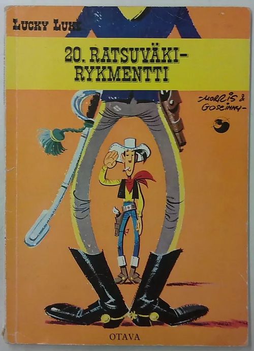 Lucky Luke - 20. ratsuväkirykmentti | Antikvaarinen Kirjakauppa Tessi | Osta Antikvaarista - Kirjakauppa verkossa