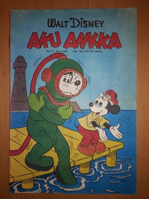 Aku Ankka 1976 nro 17 - Disney Walt, Barks Carl | Antikvaarinen Kirjakauppa Tessi | Osta Antikvaarista - Kirjakauppa verkossa