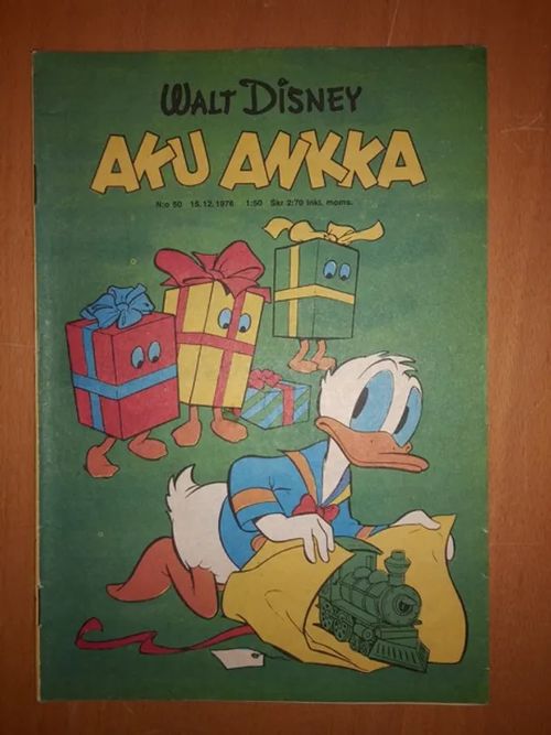 Aku Ankka 1976 nro 50 - Disney Walt | Antikvaarinen Kirjakauppa Tessi | Osta Antikvaarista - Kirjakauppa verkossa