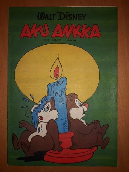 Aku Ankka 1977 nro 49 - Disney Walt, Barks Carl | Antikvaarinen Kirjakauppa Tessi | Osta Antikvaarista - Kirjakauppa verkossa