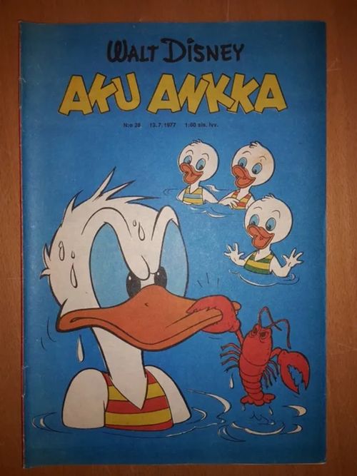 Aku Ankka 1977 nro 28 - Disney Walt | Antikvaarinen Kirjakauppa Tessi | Osta Antikvaarista - Kirjakauppa verkossa