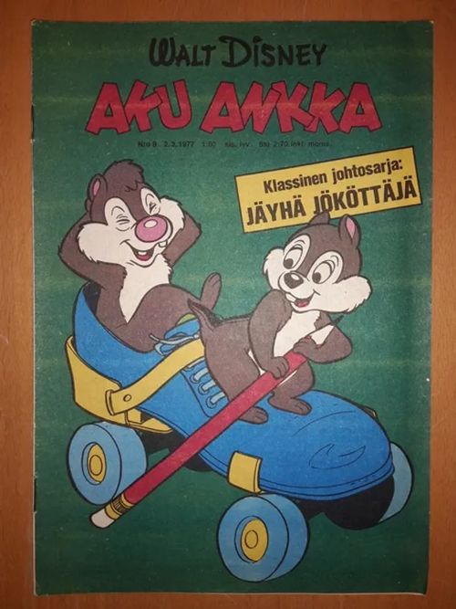 Aku Ankka 1977 nro 9 - Disney Walt, Barks Carl | Antikvaarinen Kirjakauppa Tessi | Osta Antikvaarista - Kirjakauppa verkossa