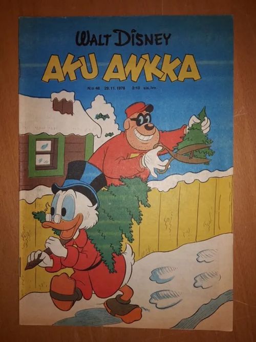 Aku Ankka 1978 nro 48 - Disney Walt, Barks Carl | Antikvaarinen Kirjakauppa Tessi | Osta Antikvaarista - Kirjakauppa verkossa