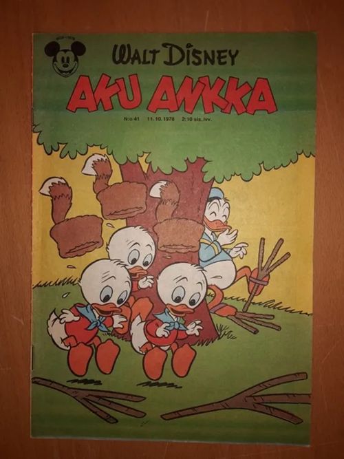 Aku Ankka 1978 nro 41 - Disney Walt, Barks Carl | Antikvaarinen Kirjakauppa Tessi | Osta Antikvaarista - Kirjakauppa verkossa