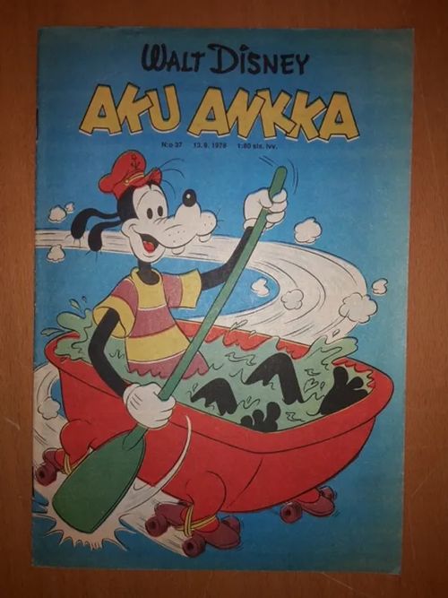 Aku Ankka 1978 nro 37 - Disney Walt | Antikvaarinen Kirjakauppa Tessi | Osta Antikvaarista - Kirjakauppa verkossa