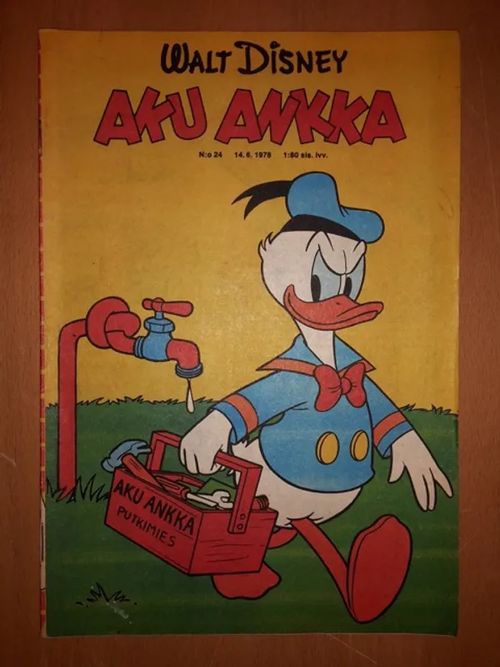 Aku Ankka 1978 nro 24 - Disney Walt | Antikvaarinen Kirjakauppa Tessi | Osta Antikvaarista - Kirjakauppa verkossa