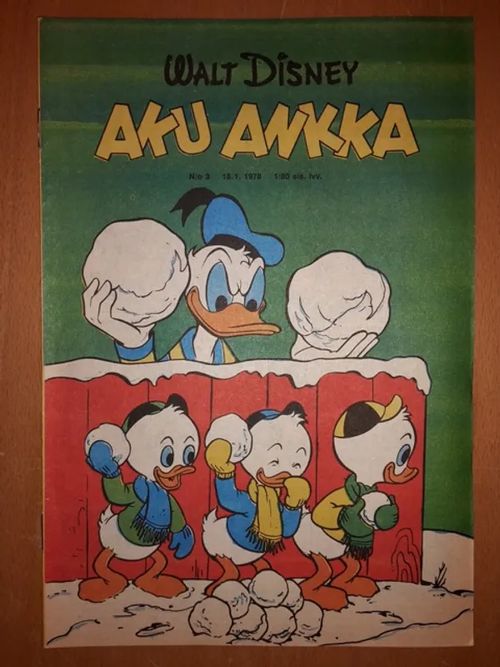 Aku Ankka 1978 nro 32 - Disney Walt, Barks Carl | Antikvaarinen Kirjakauppa Tessi | Osta Antikvaarista - Kirjakauppa verkossa