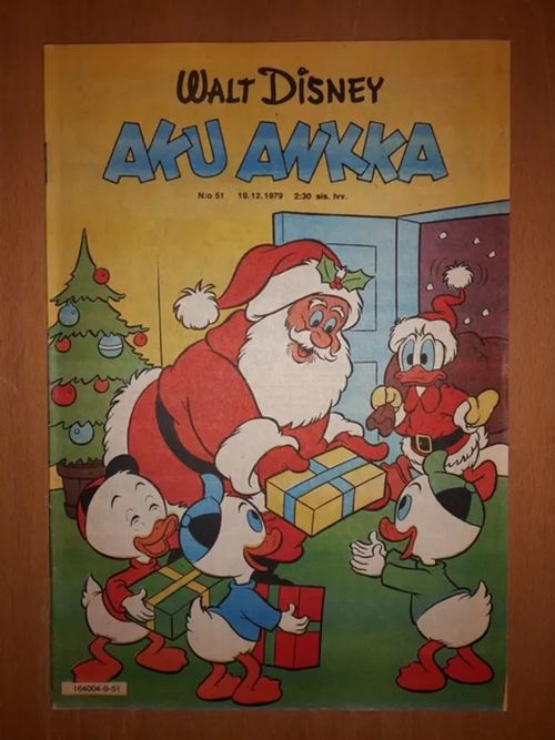 Aku Ankka 1979 nro 51 - Disney Walt | Antikvaarinen Kirjakauppa Tessi | Osta Antikvaarista - Kirjakauppa verkossa