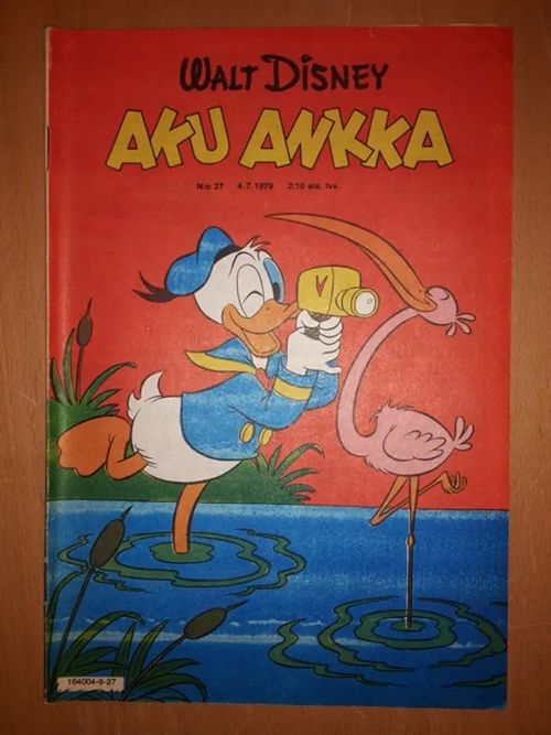 Aku Ankka 1979 nro 27 - Disney Walt | Antikvaarinen Kirjakauppa Tessi | Osta Antikvaarista - Kirjakauppa verkossa