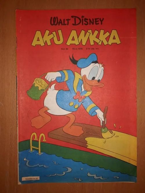 Aku Ankka 1979 nro 20 - Disney Walt | Antikvaarinen Kirjakauppa Tessi | Osta Antikvaarista - Kirjakauppa verkossa