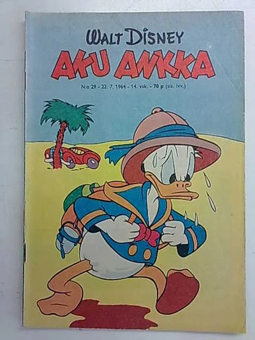 Aku Ankka 1964 nro 29 - Disney Walt, Barks Carl | Antikvaarinen Kirjakauppa Tessi | Osta Antikvaarista - Kirjakauppa verkossa