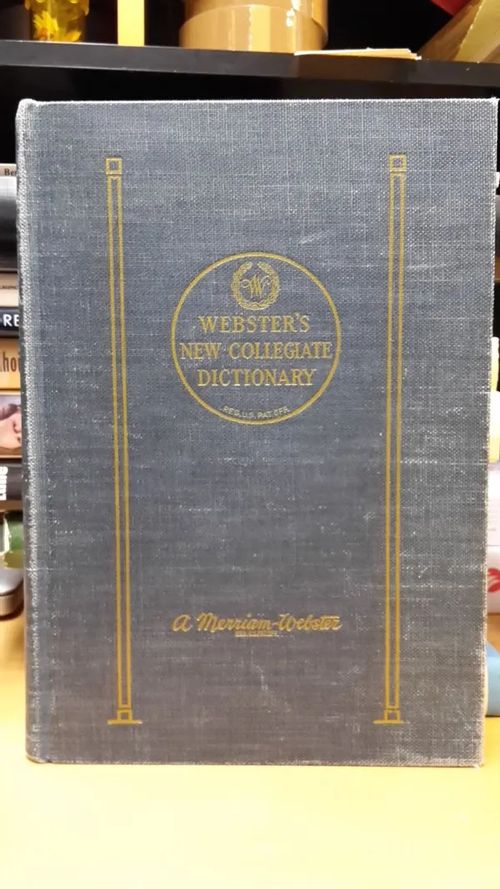 Webster´s New Collegiate Dictionary - Thin Paper | Antikvaarinen Kirjakauppa Tessi | Osta Antikvaarista - Kirjakauppa verkossa