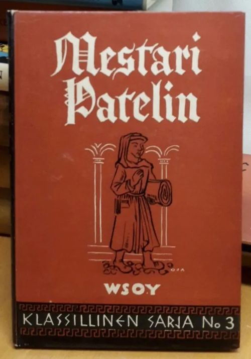 Mestari Patelin | Antikvaarinen Kirjakauppa Tessi | Osta Antikvaarista - Kirjakauppa verkossa