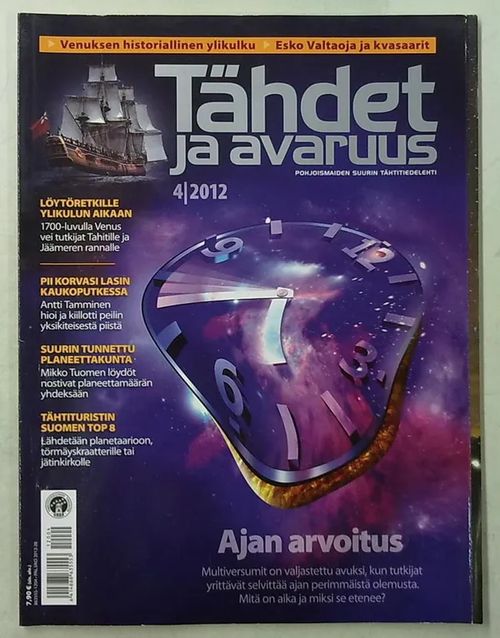 Tähdet ja avaruus 2012-04 | Antikvaarinen Kirjakauppa Tessi | Osta Antikvaarista - Kirjakauppa verkossa