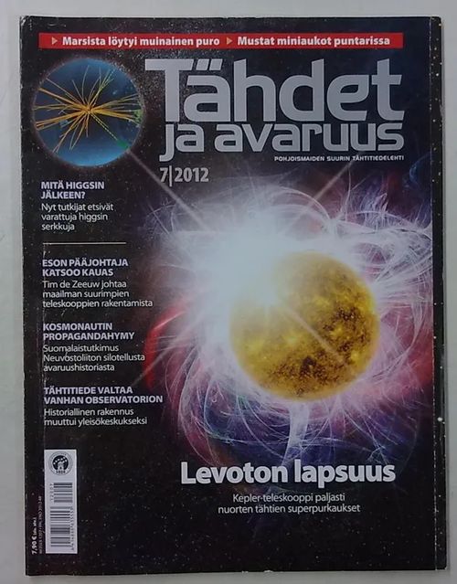 Tähdet ja avaruus 2012-07 | Antikvaarinen Kirjakauppa Tessi | Osta Antikvaarista - Kirjakauppa verkossa