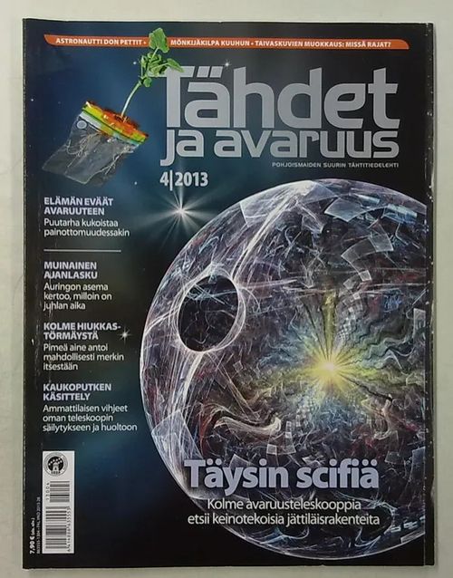Tähdet ja avaruus 2013-04 | Antikvaarinen Kirjakauppa Tessi | Osta Antikvaarista - Kirjakauppa verkossa
