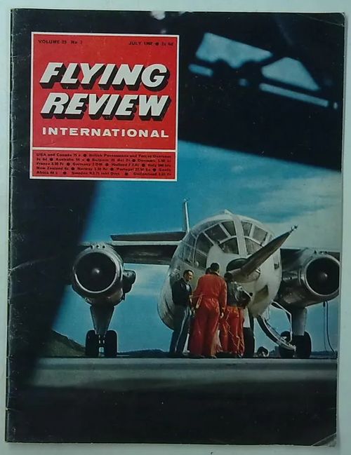 Flying Review International 1968-07 | Antikvaarinen Kirjakauppa Tessi | Osta Antikvaarista - Kirjakauppa verkossa