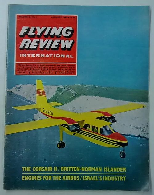 Flying Review International 1968-01 | Antikvaarinen Kirjakauppa Tessi | Osta Antikvaarista - Kirjakauppa verkossa