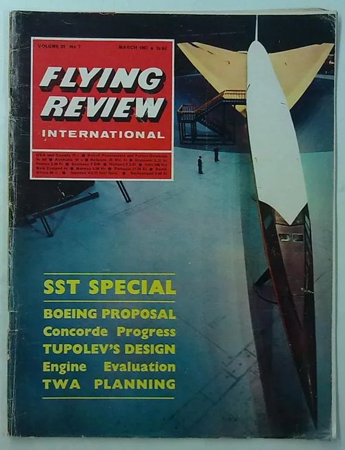 Flying Review International 1967-07 | Antikvaarinen Kirjakauppa Tessi | Osta Antikvaarista - Kirjakauppa verkossa