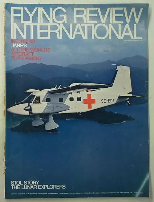 Flying Review International 1969-08 December | Antikvaarinen Kirjakauppa Tessi | Osta Antikvaarista - Kirjakauppa verkossa