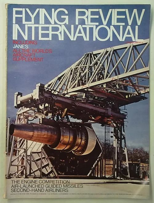 Flying Review International 1969-07 November | Antikvaarinen Kirjakauppa Tessi | Osta Antikvaarista - Kirjakauppa verkossa