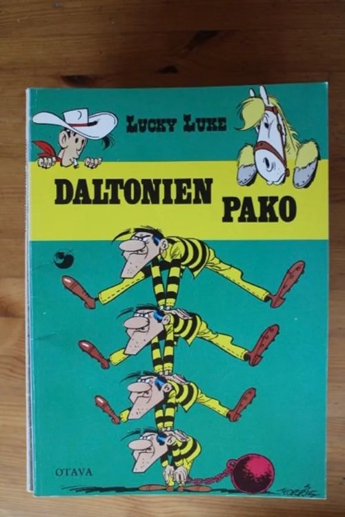 Lucky Luke - Daltonien pako | Antikvaarinen Kirjakauppa Tessi | Osta Antikvaarista - Kirjakauppa verkossa