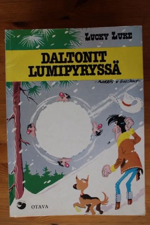 Lucky Luke - Daltonit lumipyryssä | Antikvaarinen Kirjakauppa Tessi | Osta Antikvaarista - Kirjakauppa verkossa