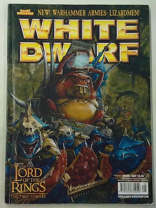 White Dwarf 281 May 2003 | Antikvaarinen Kirjakauppa Tessi | Osta Antikvaarista - Kirjakauppa verkossa