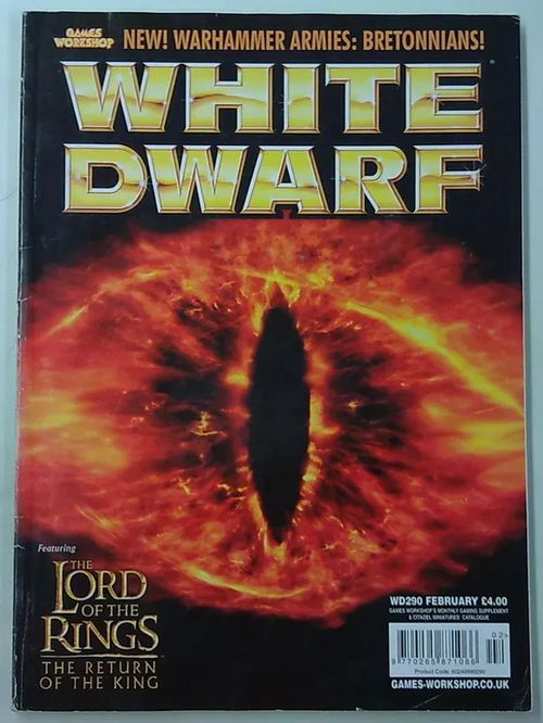 White Dwarf 290 February 2004 | Antikvaarinen Kirjakauppa Tessi | Osta Antikvaarista - Kirjakauppa verkossa