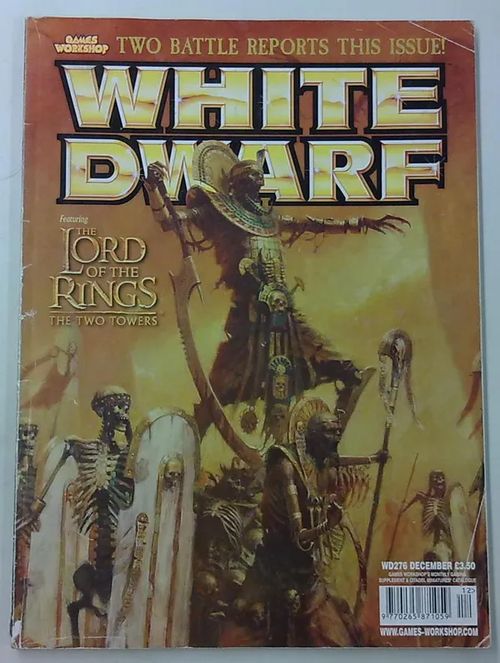 White Dwarf 276 December 2002 | Antikvaarinen Kirjakauppa Tessi | Osta Antikvaarista - Kirjakauppa verkossa