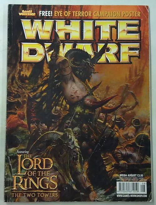 White Dwarf 284 August 2003 | Antikvaarinen Kirjakauppa Tessi | Osta Antikvaarista - Kirjakauppa verkossa