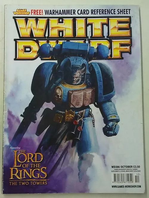 White Dwarf 286 October 2003 | Antikvaarinen Kirjakauppa Tessi | Osta Antikvaarista - Kirjakauppa verkossa