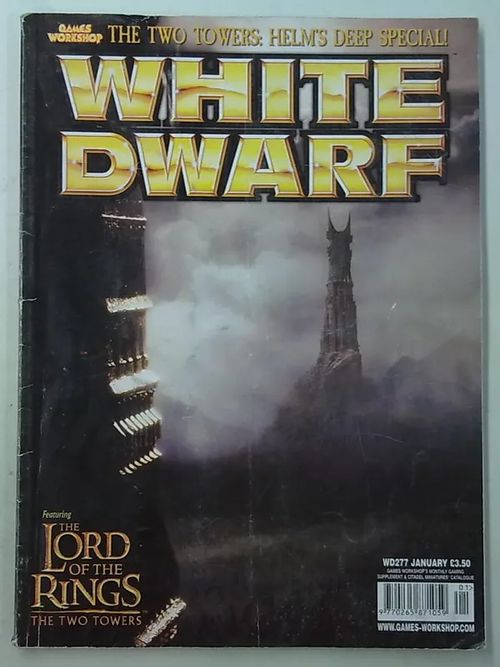 White Dwarf 277 January 2002 | Antikvaarinen Kirjakauppa Tessi | Osta Antikvaarista - Kirjakauppa verkossa