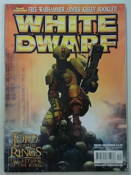 White Dwarf 288 December 2003 | Antikvaarinen Kirjakauppa Tessi | Osta Antikvaarista - Kirjakauppa verkossa