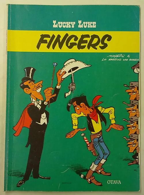 Lucky Luke - Fingers | Antikvaarinen Kirjakauppa Tessi | Osta Antikvaarista - Kirjakauppa verkossa