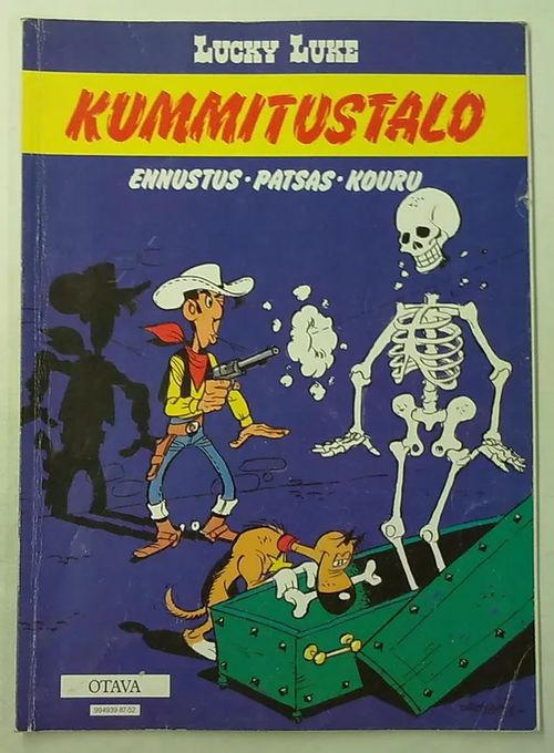 Lucky Luke - Kummitustalo (Ennustus, Patsas, Kouru) | Antikvaarinen Kirjakauppa Tessi | Osta Antikvaarista - Kirjakauppa verkossa