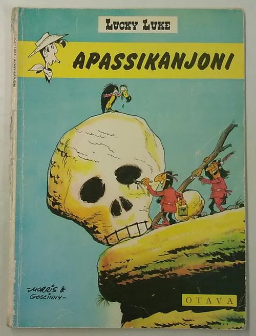 Lucky Luke - Apassikanjoni | Antikvaarinen Kirjakauppa Tessi | Osta Antikvaarista - Kirjakauppa verkossa