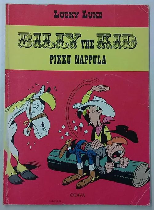 Lucky Luke - Billy the Kid - Pikku nappula | Antikvaarinen Kirjakauppa Tessi | Osta Antikvaarista - Kirjakauppa verkossa