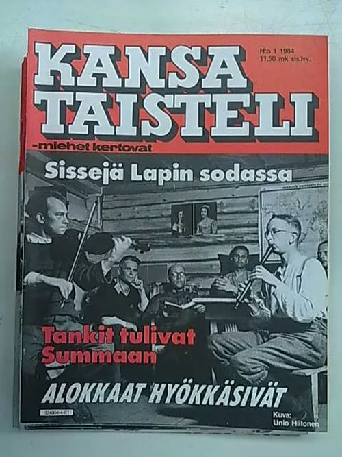 Kansa taisteli 1984 vuosikerta nro 1-12 irtonumeroina | Antikvaarinen Kirjakauppa Tessi | Osta Antikvaarista - Kirjakauppa verkossa