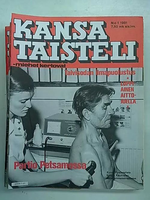 Kansa taisteli 1981 vuosikerta nro 1-12 irtonumeroina | Antikvaarinen Kirjakauppa Tessi | Osta Antikvaarista - Kirjakauppa verkossa