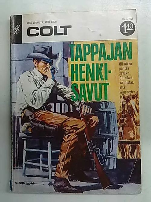 Colt 1968 02 Tappajan henkisavut | Antikvaarinen Kirjakauppa Tessi | Osta Antikvaarista - Kirjakauppa verkossa