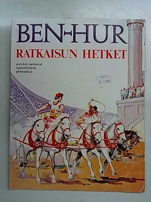 Ben-Hur - ratkaisun hetket | Antikvaarinen Kirjakauppa Tessi | Osta Antikvaarista - Kirjakauppa verkossa