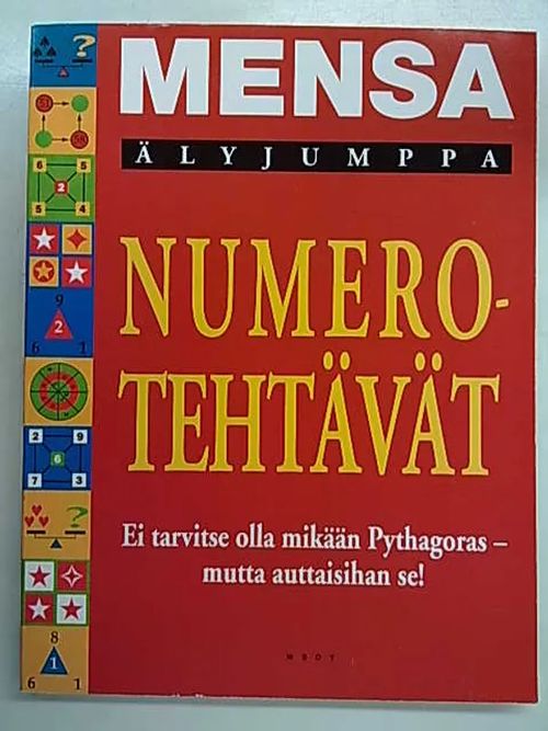 Mensa älyjumppa - Numerotehtävät | Antikvaarinen Kirjakauppa Tessi | Osta Antikvaarista - Kirjakauppa verkossa