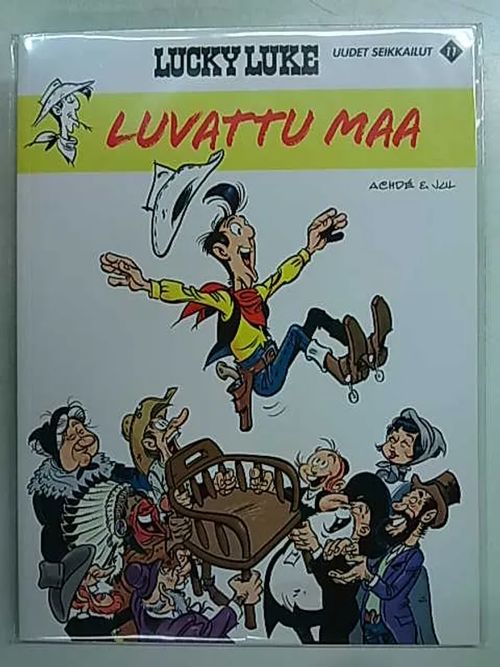 Lucky Luke - Lucky Luke uudet seikkailut 11 - Luvattu maa | Antikvaarinen Kirjakauppa Tessi | Osta Antikvaarista - Kirjakauppa verkossa