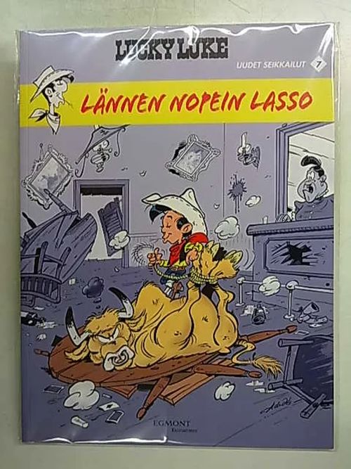 Lucky Luke - Lucky Luke uudet seikkailut 7 - Lännen nopein lasso | Antikvaarinen Kirjakauppa Tessi | Osta Antikvaarista - Kirjakauppa verkossa