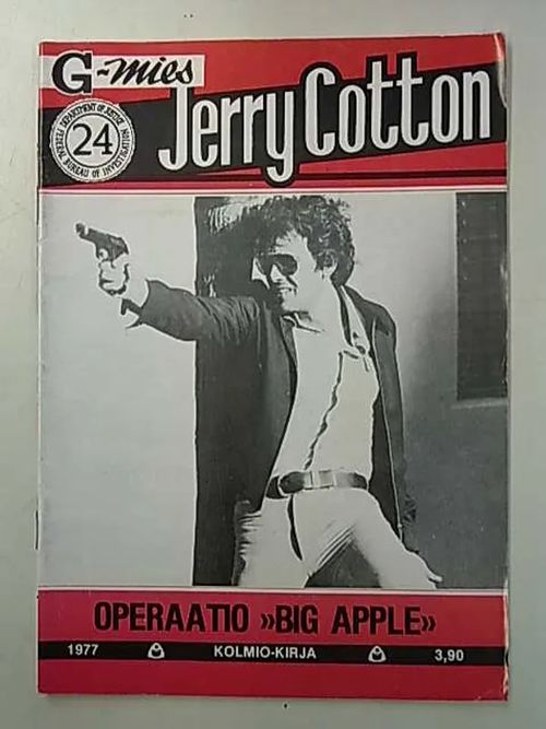 Jerry Cotton 1977 24 Operaatio "Big Apple" | Antikvaarinen Kirjakauppa Tessi | Osta Antikvaarista - Kirjakauppa verkossa