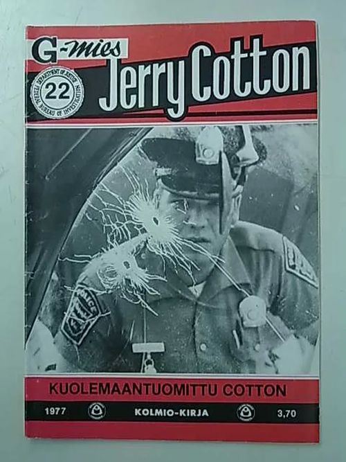 Jerry Cotton 1977 22 Kuolemaantuomittu Cotton | Antikvaarinen Kirjakauppa Tessi | Osta Antikvaarista - Kirjakauppa verkossa